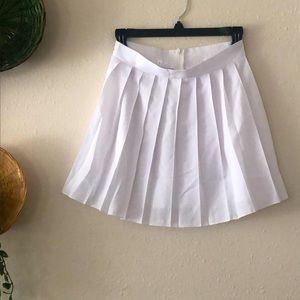 White Tennis Skirt